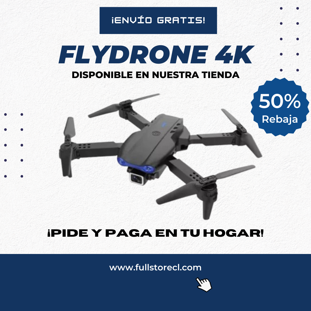 FlyDrone- con cámara Full HD 4k